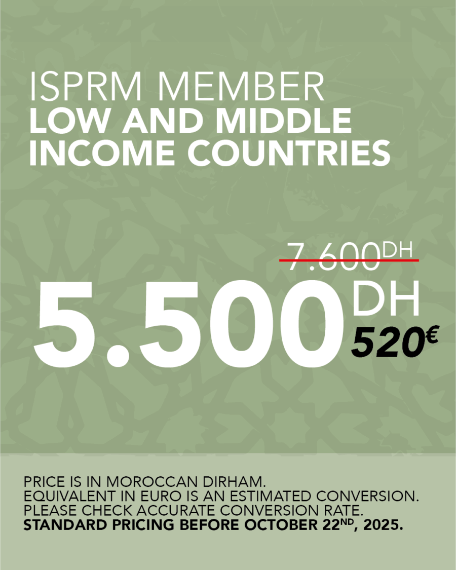 ISPRM Member - Low & Middle Income Countries