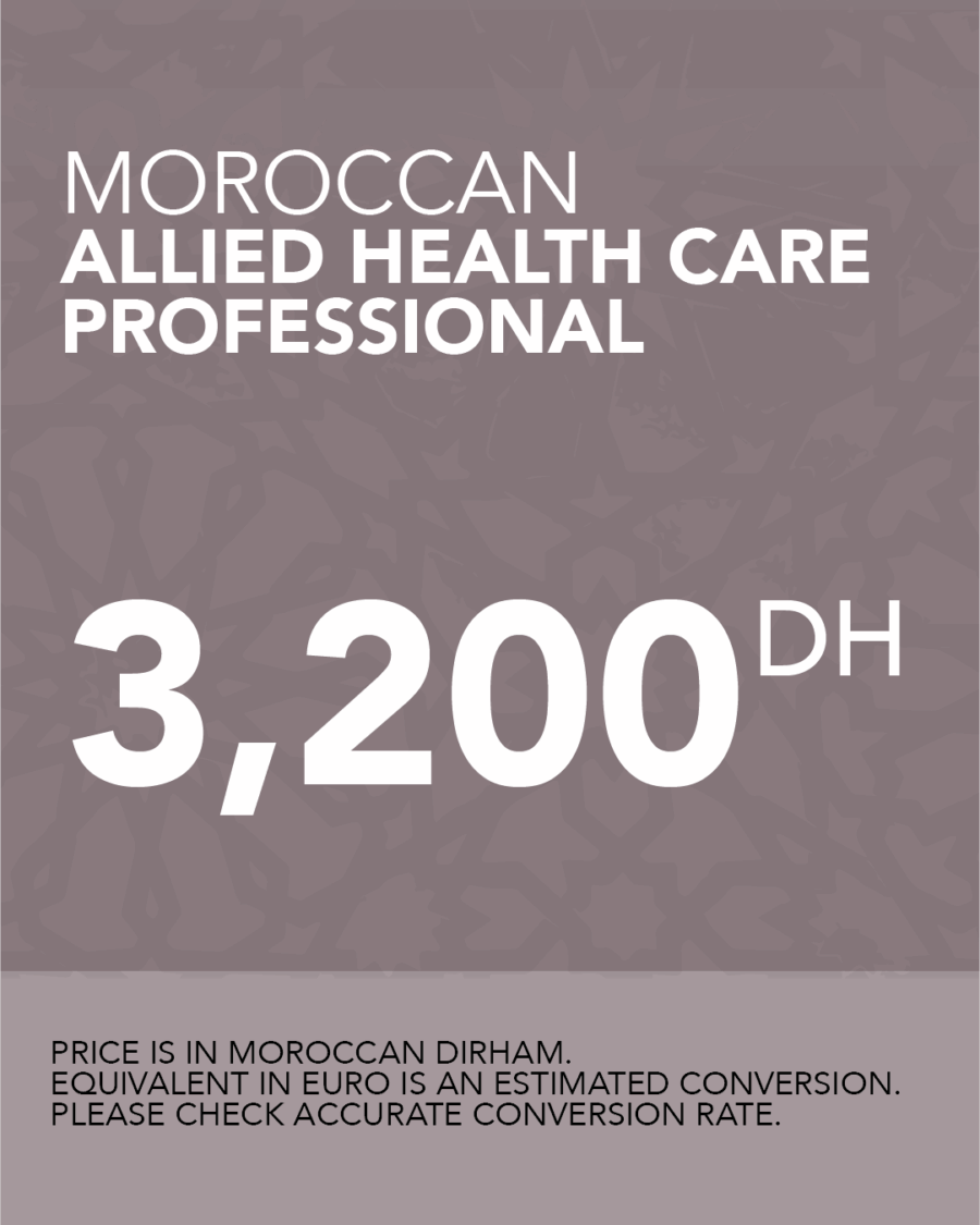 Moroccan Allied Health Care Professional