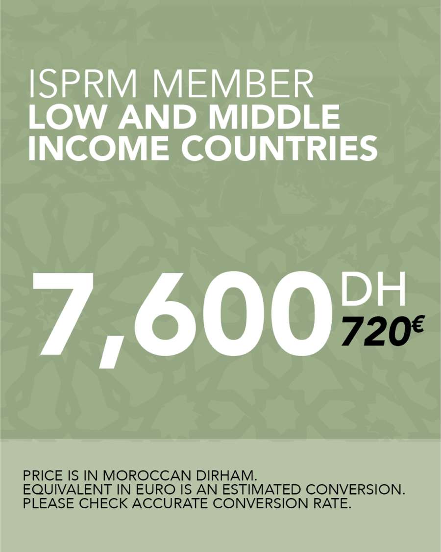 ISPRM Member - Low & Middle Income Countries
